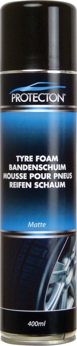 Protecton Bandenschuim - Voor reinigen & conditioneren - Laat een beschermende laag achter - Intensifieert de kleur - 400ml