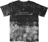 Joy Division - Tear Us Apart Heren T-shirt - L - Zwart