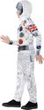 Smiffys - Deluxe Spaceman Kinder Kostuum - Kids tm 9 jaar - Wit