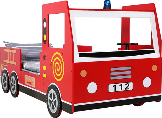 Casaria Kinderbed Brandweerauto