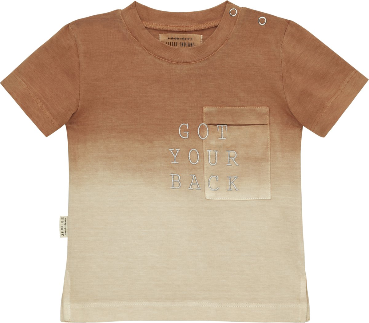 Little Indians Shirt Got Your Back - T-shirt - Korte Mouwen - Meisjes & Jongens - Maat: 2-3 Y