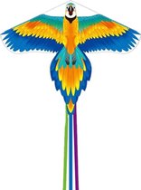 Vlieger XL - Parrot Phoenix Kite -Papegaai Feniks vlieger - Kite - 30 meter line - 30 meter lijn ophagel - Stuntvlieger - 140 x 205cm