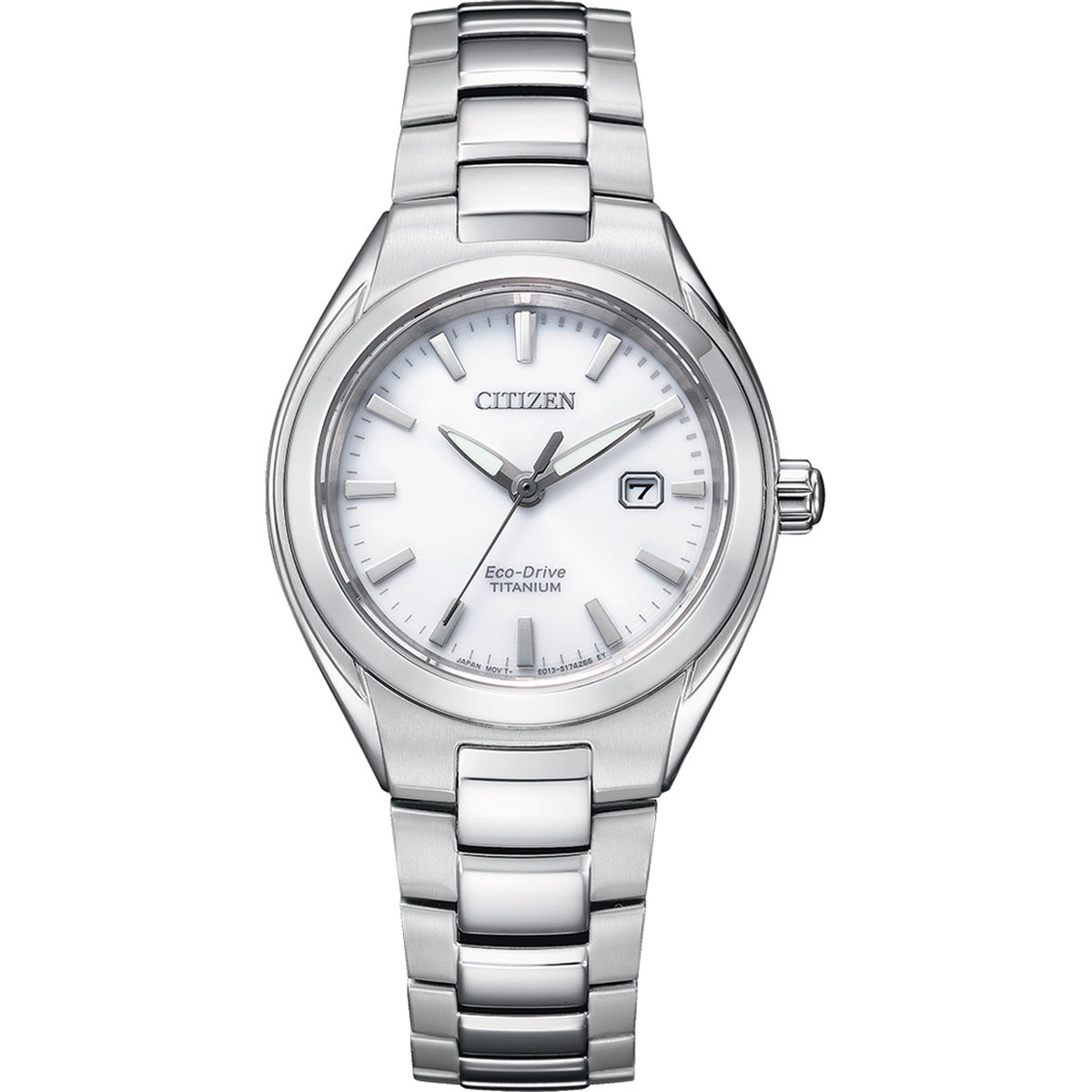 Citizen EW2610-80A Horloge - Titanium - Zilverkleurig - Ø 31 mm