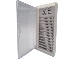 Lashes & More - Nepwimpers - 10D 12mm 0.05 D krul - Pre-Made Volume Fans – Russian volume – Pre-Made Fans- wimperextensions – wimper extensions - 9MM tot 15MM