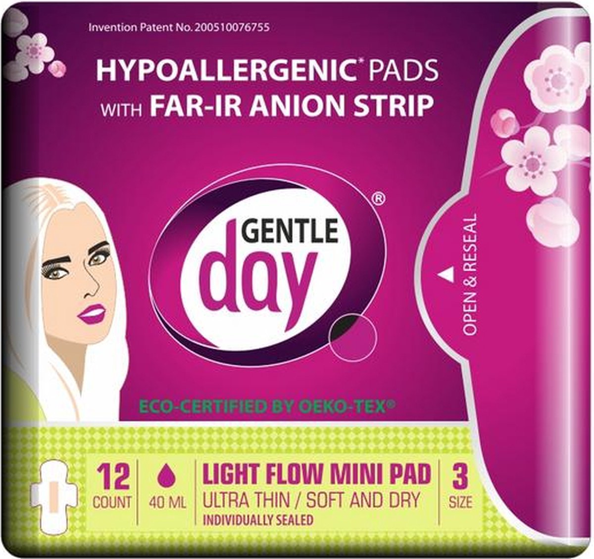 Gentle Day Maandverband tiener (12st)