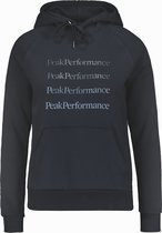 Peak Performance - Ground Hood Women - Blauwe Sweater Dames-XS