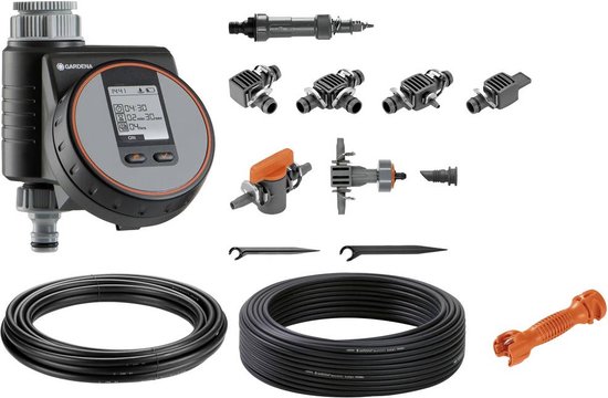 GARDENA 1301620 Kit d'irrigation goutte à goutte avec système Micro