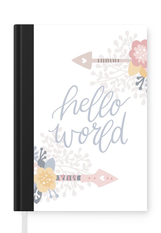 Carnet - Cahier d'écriture - Citation - Enfants - Fleurs - Garçons - Filles - Bébé - Carnet - Format A5 - Bloc-notes