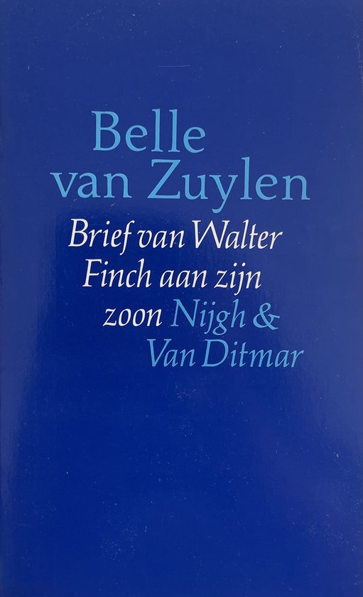 9789023667209 - Brief van Walter Finch aan zijn zoon