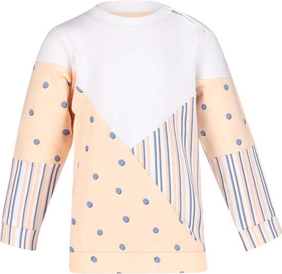 4PRESIDENT Sweater meisjes - White - Maat 80 - Meisjes trui