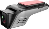 DrPhone DC12 Voiture Dashcam Avant - Full HD 1080P - Vision Nocturne - Détection de Mouvement - Objectif Grand Angle 170° - Zwart