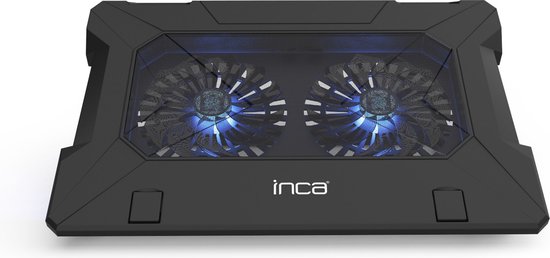 INCA INC-321RX Double fan silent notebook cooler Black