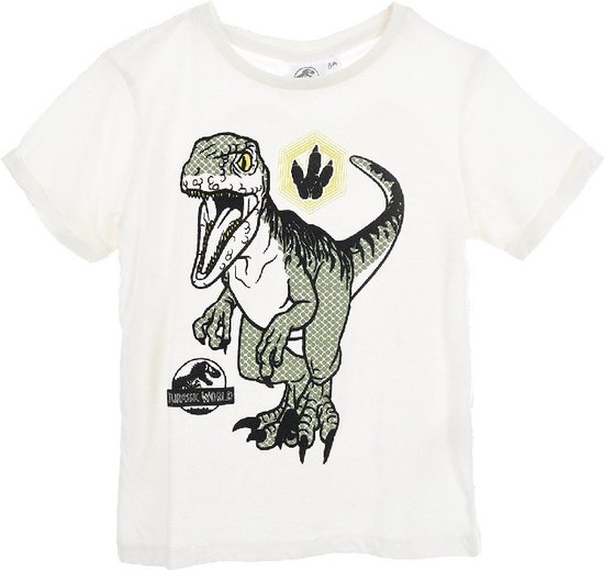 Jurassic World - T-shirt Jurassic World - Jongens - maat 122/128