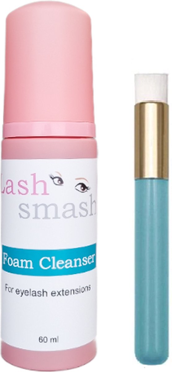 Lash Foam cleanser 60ml, geen parabenen, mild, luxe verpakking