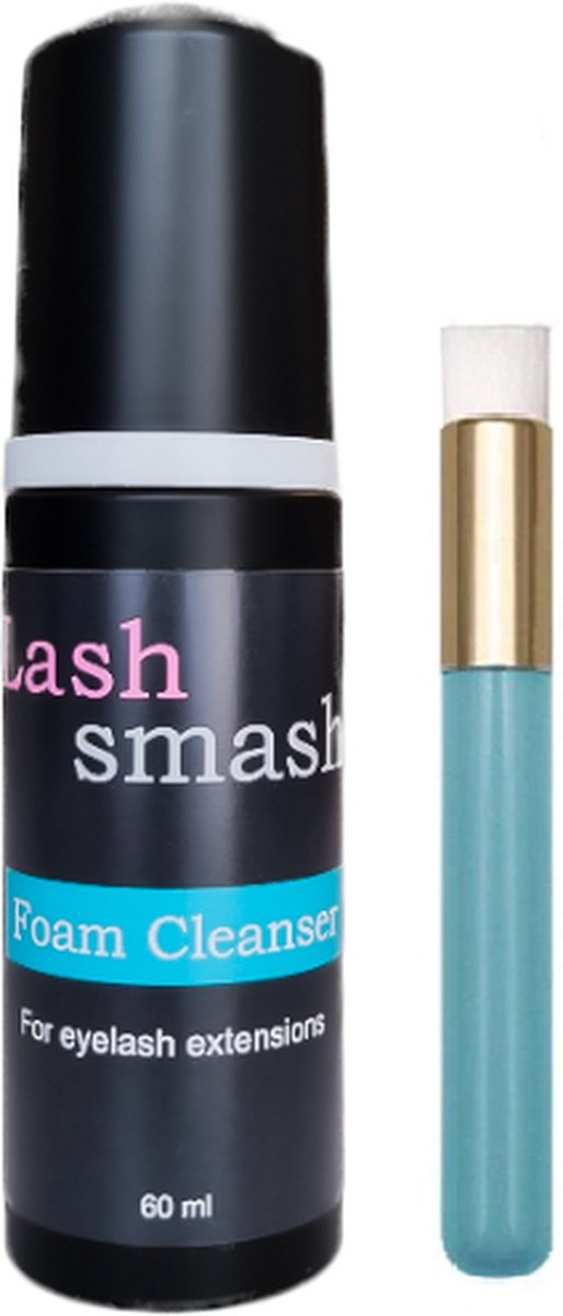 Lash Foam cleanser 60ml, geen parabenen, mild, luxe verpakking