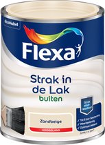 Flexa Strak In De Lak Hoogglans - Buitenverf - Zandbeige - 0,75 liter