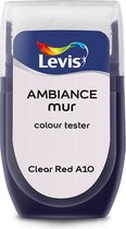 Levis Ambiance - Kleurtester - Mat - Clear Red A10 - 0.03L