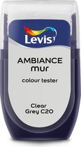 Levis Ambiance - Kleurtester - Mat - Clear Grey C20 - 0.03L