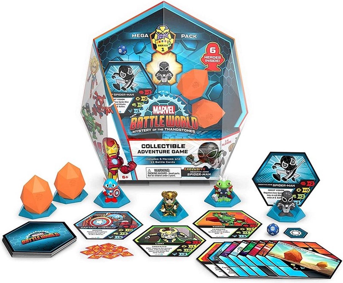 Marvel Battle World Mystery of the Thanostones Mega Pack Spiderman S1