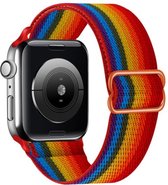 Nylon Stretch Band - Pride - LGBT - Geschikt Voor Apple Watch Series 42/44/45mm
