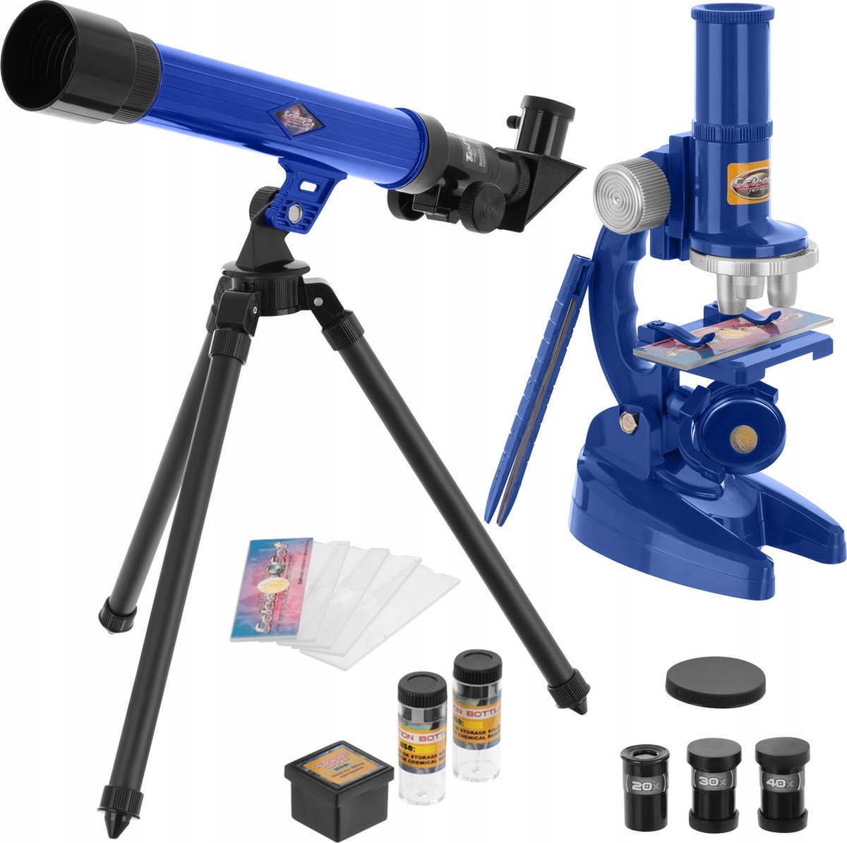 Swinn - Telescoop & Microscoop Kind - Kinderen - Speelgoed - Telescoop Kinderen - Microscoop Kind - Telescoop Kinderen Speelgoed - Jongens - Meisje - Leren en Spelen