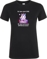 Klere-Zooi - SPEKtaculair - Dames T-Shirt - 4XL