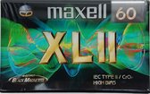 Maxell music Cassette Tape XL II 60