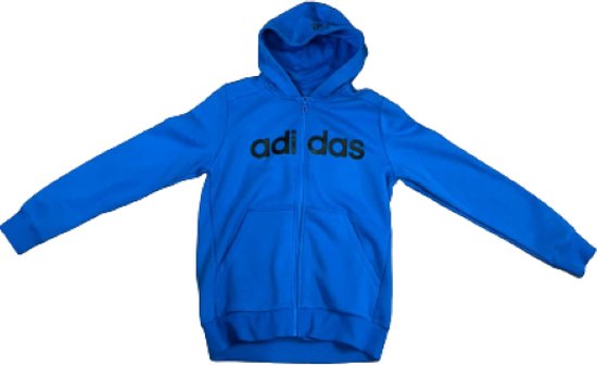 Adidas vest - Blauw - Maat 152 | bol.com