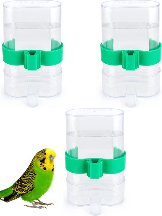 Distributeur d'eau pour Cage à oiseaux, abreuvoir automatique pour