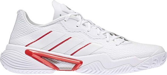 Adidas Barricade Dames - Sportschoenen - Tennis - White/Red