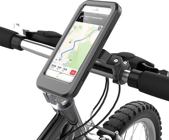 Support de téléphone portable étanche pour vélo moto réglable à