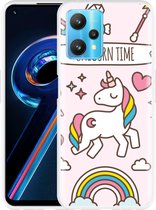 Realme 9 Pro Hoesje Unicorn Time - Designed by Cazy