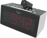 Soundmaster FUR6005 Radio portable Horloge Noir