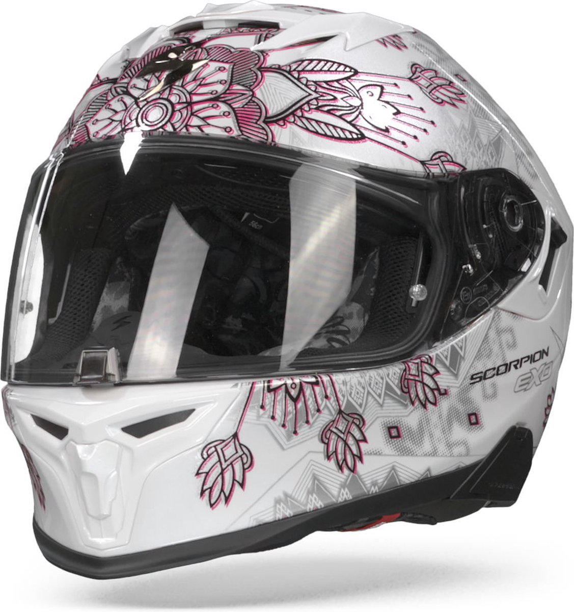 Casque Intégral Moto Scorpion Exo Exo-520 Evo Air Melrose - Livraison  Offerte 