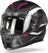 Nexx Sx.100R Skidder Black Pink Matt 2XL - Maat 2XL - Helm