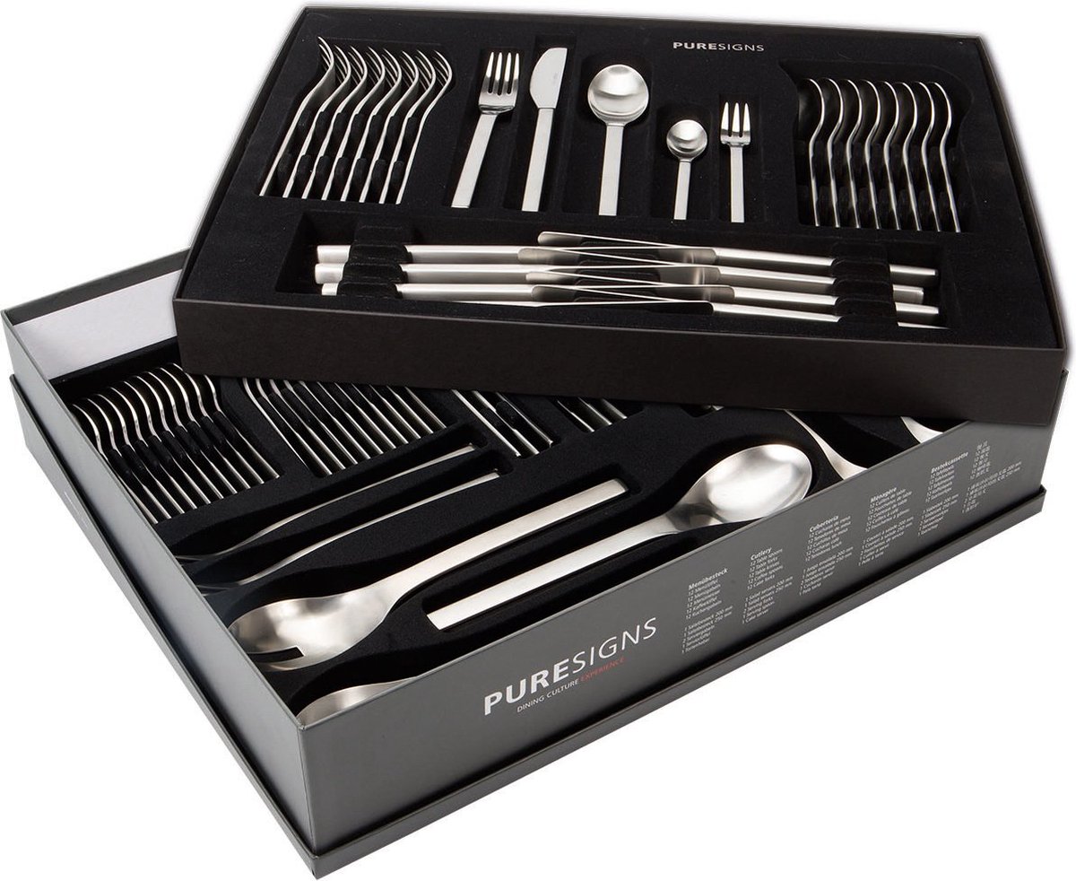 Puresigns One mat 6 persoons, 68 delig bestekset