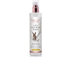 Pharmaid Donkey Milk Treasures 2 in 1 Face Wash Scrub 250ml Verfrissende Exfoliërende Reiniger voor…