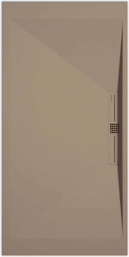 Receveur de douche Sanifun Stone Side Chocolat Ardoise 1200 x 700 P