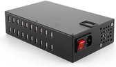 Concentrateur de charge de bureau USB-A 12 W à 20 ports