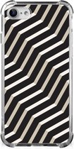 GSM Hoesje iPhone SE 2022/2020 | iPhone 8/7 Siliconen Back Cover met transparante rand Illusion