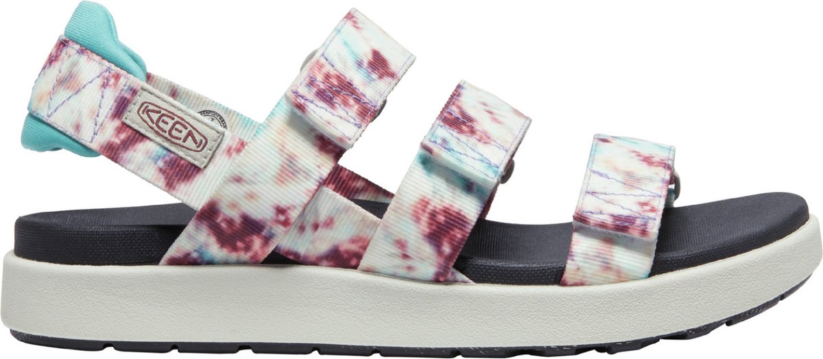 Keen Elle Strappy Dames Sandalen Andorra/Tie Dye Wit
