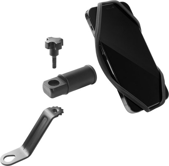 Universele Bone Bike Tie 4 telefoonhouder 4,7-7,2 inch voor scooter, fiets, spiegelbevestiging, siliconen