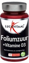 Lucovitaal Foliumzuur + Vitamine D3 120 tabletten