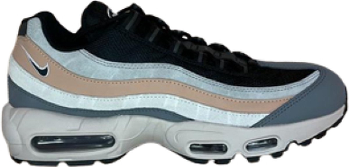 Nike Air Max 95 Zwart/Wit/Beige/Grijs