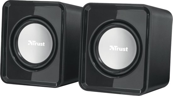 Trust Leto 2.0 - Speakerset - USB voeding - Zwart - Trust