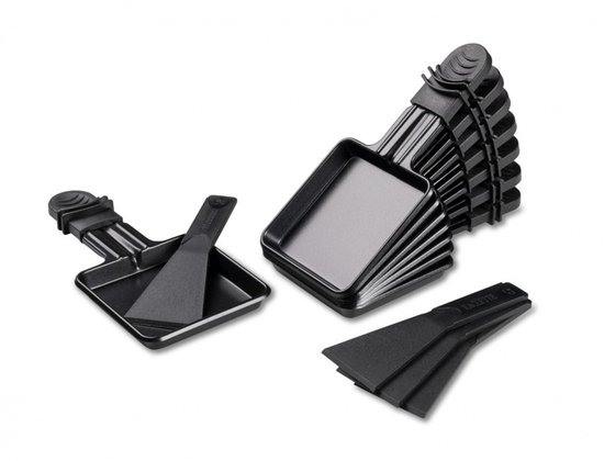 Bestron Gourmetset - ARG1200CO - 1400W - Bakplaat 8 personen - Steengrill, Incl 8 pannetjes - Koper - 5 jaar garantie — afbeelding 3