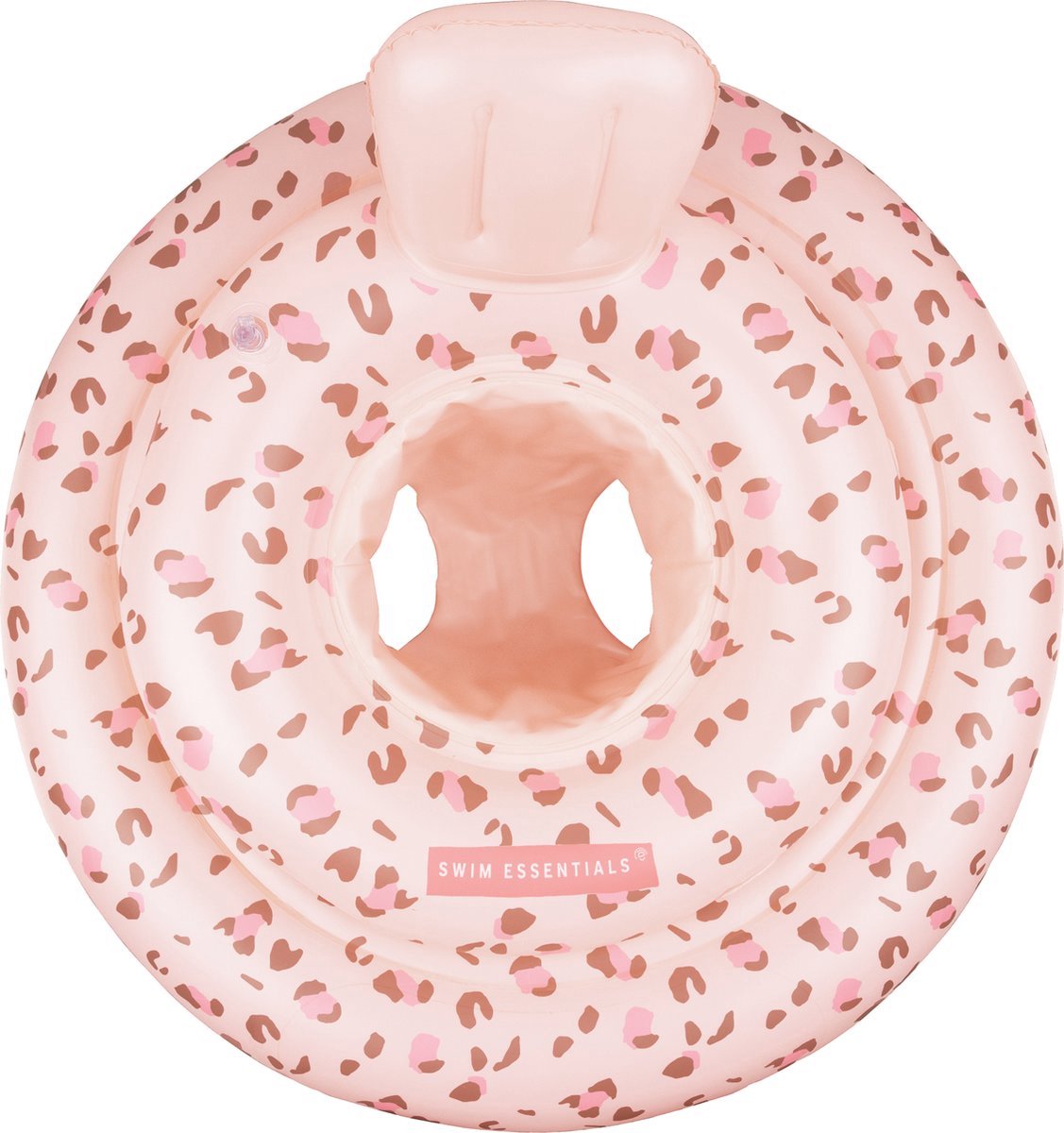 Baby Float - zwemzitje - Panter old pink 0-1 jaar - babyzwemmen 0-11 KG