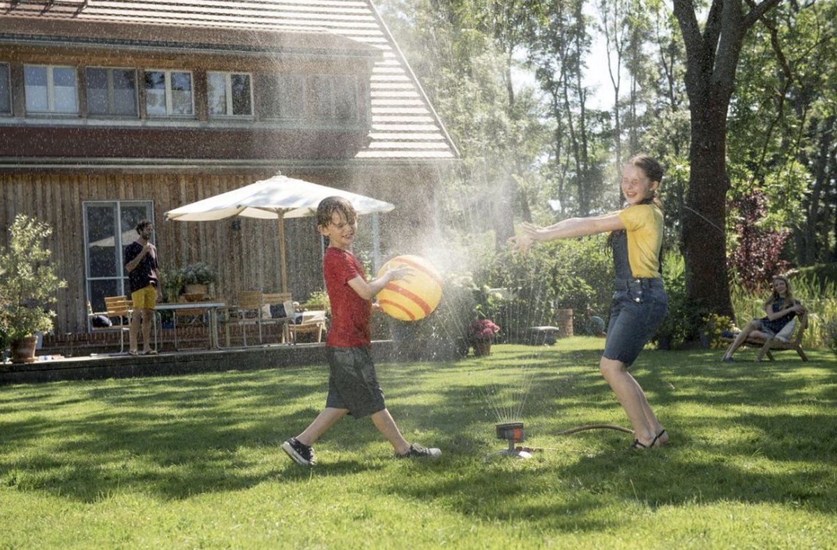 Gardena Arroseur oscillant AquaZoom compact - Arroseur de jardin - 9 à 216 m²