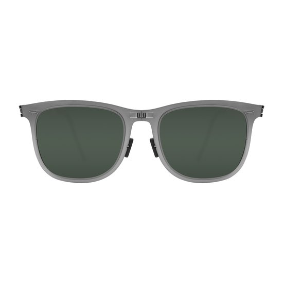 ROAV Lennox - Opvouwbare zonnebril - Polariserend UV400 - Matt black - Blue Mirror glazen van ROAV — afbeelding 4