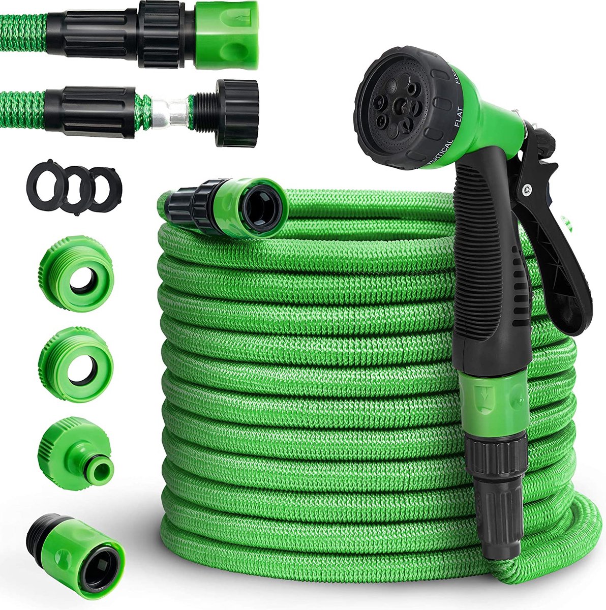 Sens Design Flexibele Tuinslang - 15 meter - Groen
